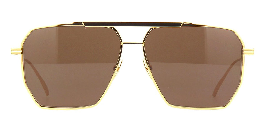 Bottega Veneta Bv1086s Square Sunglasses in Black