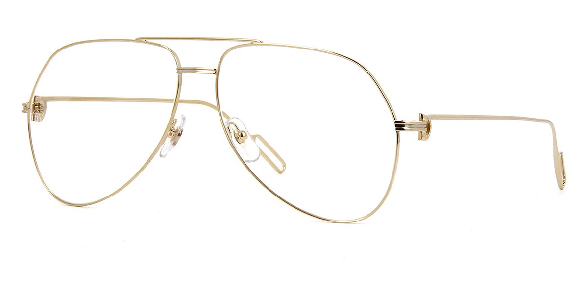 Cartier CT0116O 003 Gold Glasses i2i Optometrists