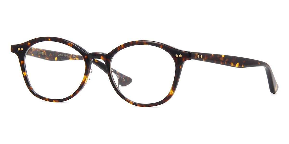 Dita Lettere DTX 511 02A Dark Tortoise Glasses – i2i Optometrists