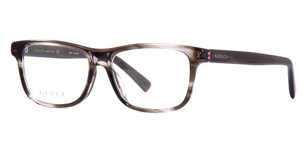 Gucci GG0454OA 001 Black Rectangular Eyeglasses