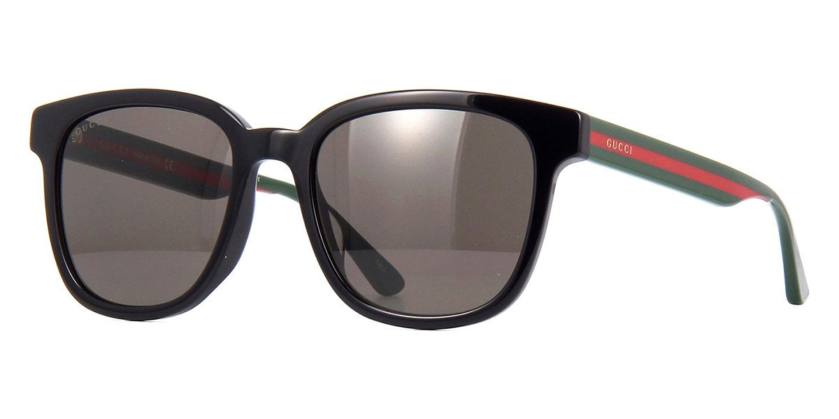 Auth. Gucci buy grey crystal Wayfarer style sunglasses