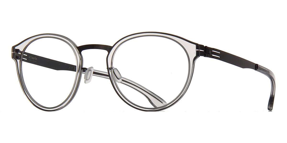 ic berlin Eric D. Gunmetal and Sky Grey Glasses – i2i Optometrists