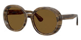 oliver peoples leidy ov5426su 168983 sepia smokebrown polarised