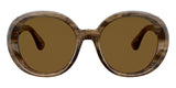 oliver peoples leidy ov5426su 168983 sepia smokebrown polarised