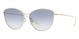 oliver peoples rayette ov1232s 503519 soft gold